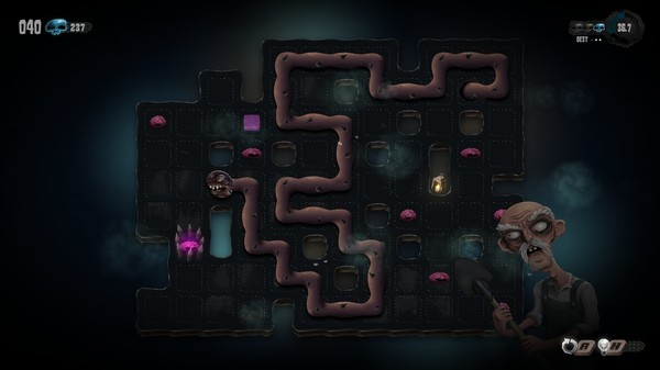 NecroWorm Screenshots screen 6 of 7 (game): Gameplay