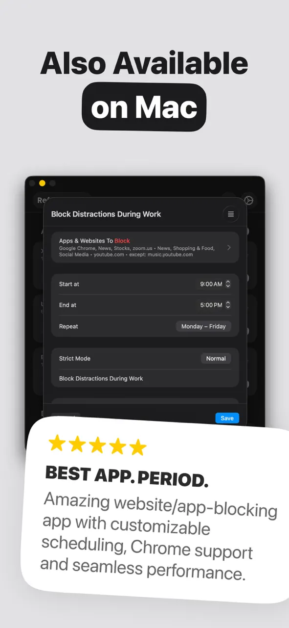 Refocus: App Blocker & Lock App Store tela 10 de 10 (store): App Store