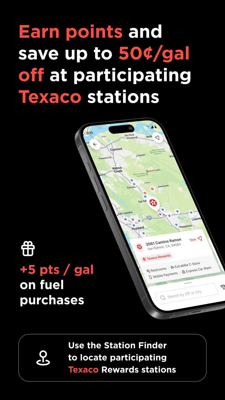 App Store flow in Texaco