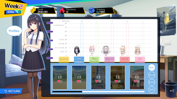 Ace Campus Club Screenshots pantalla 1 de 8 (game): Gameplay