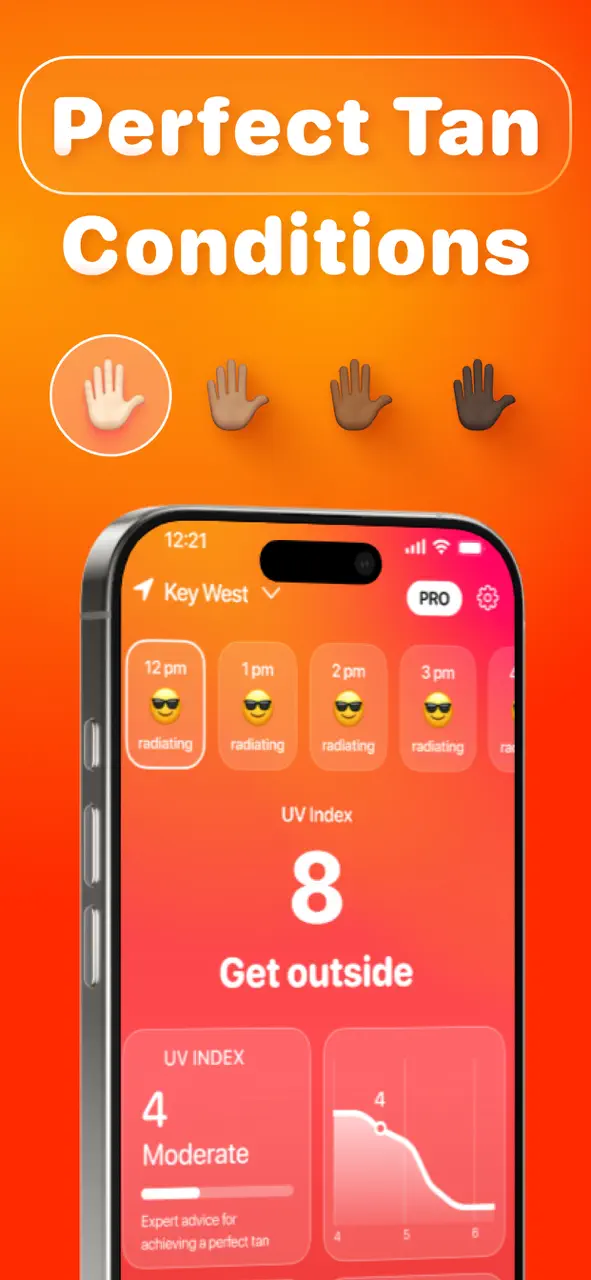 App Store flow in Beam: Tanning & UV Index App