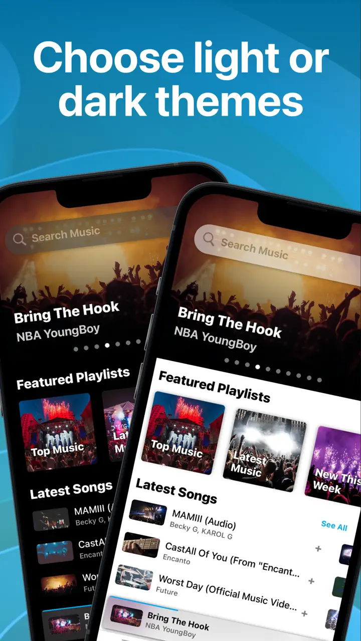 Musicana - Organizer & Player App Store pantalla 6 de 6 (store): App Store