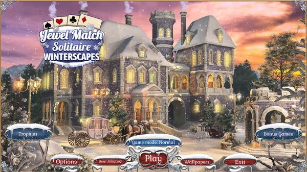 Jewel Match Solitaire Winterscapes Screenshots pantalla 4 de 12 (game): Gameplay