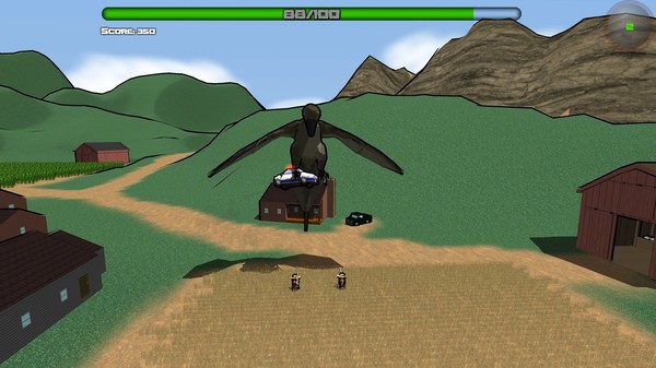 Attack of the Giant Mutant Lizard Screenshots pantalla 8 de 12 (game): Gameplay