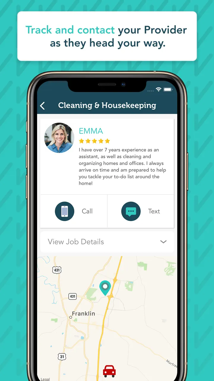 Takl - Home Services On Demand App Store pantalla 7 de 10 (store): App Store