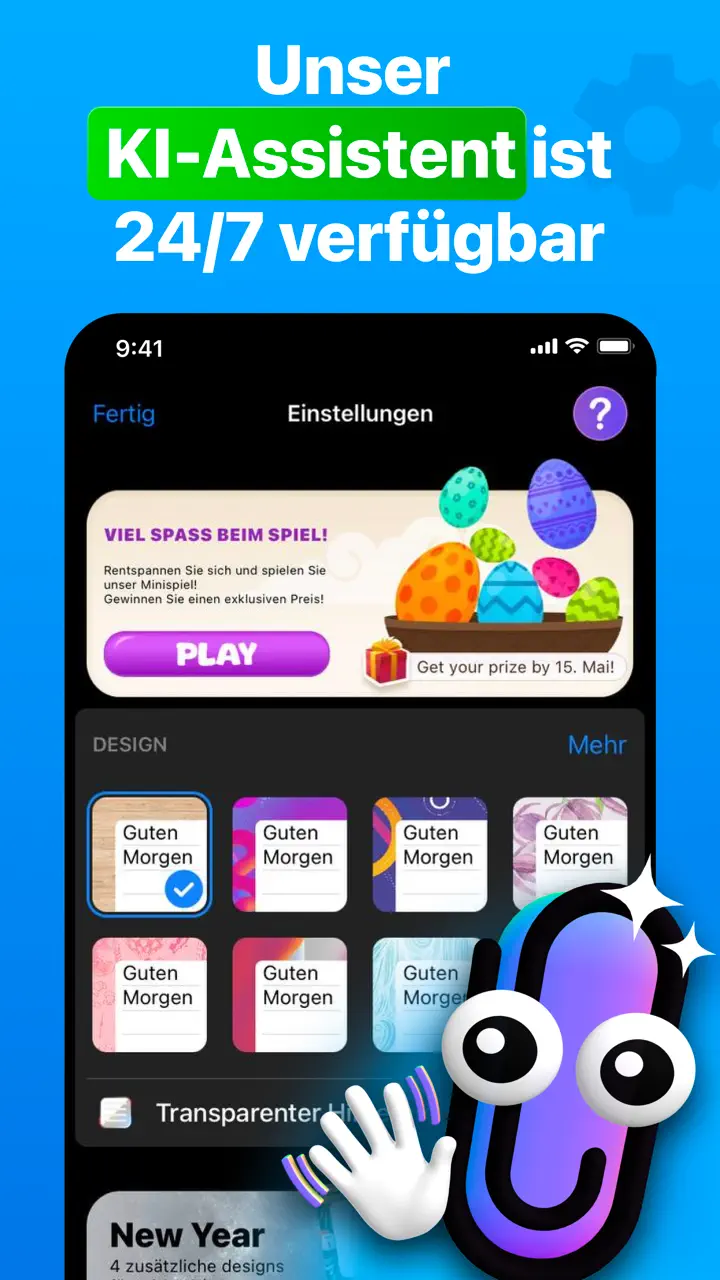 Wochenplaner - Tagesplaner App Store pantalla 6 de 10 (store): App Store