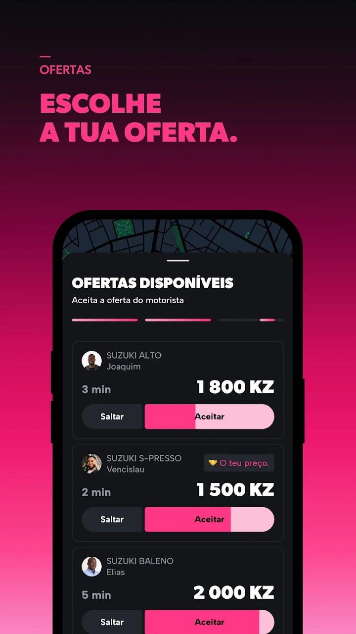 Heetch - Pede uma viagem 24/7 Google Play pantalla 4 de 7 (store): Google Play