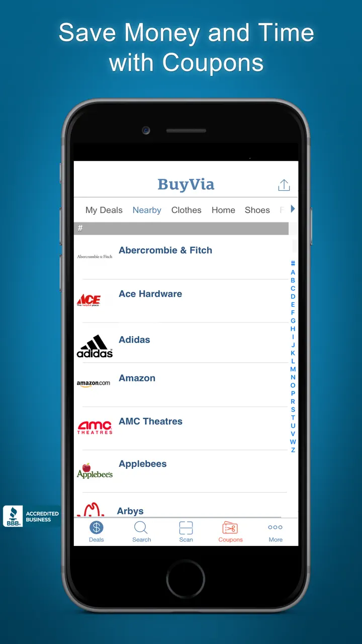 App Store flow in COUPON Codes, Deals