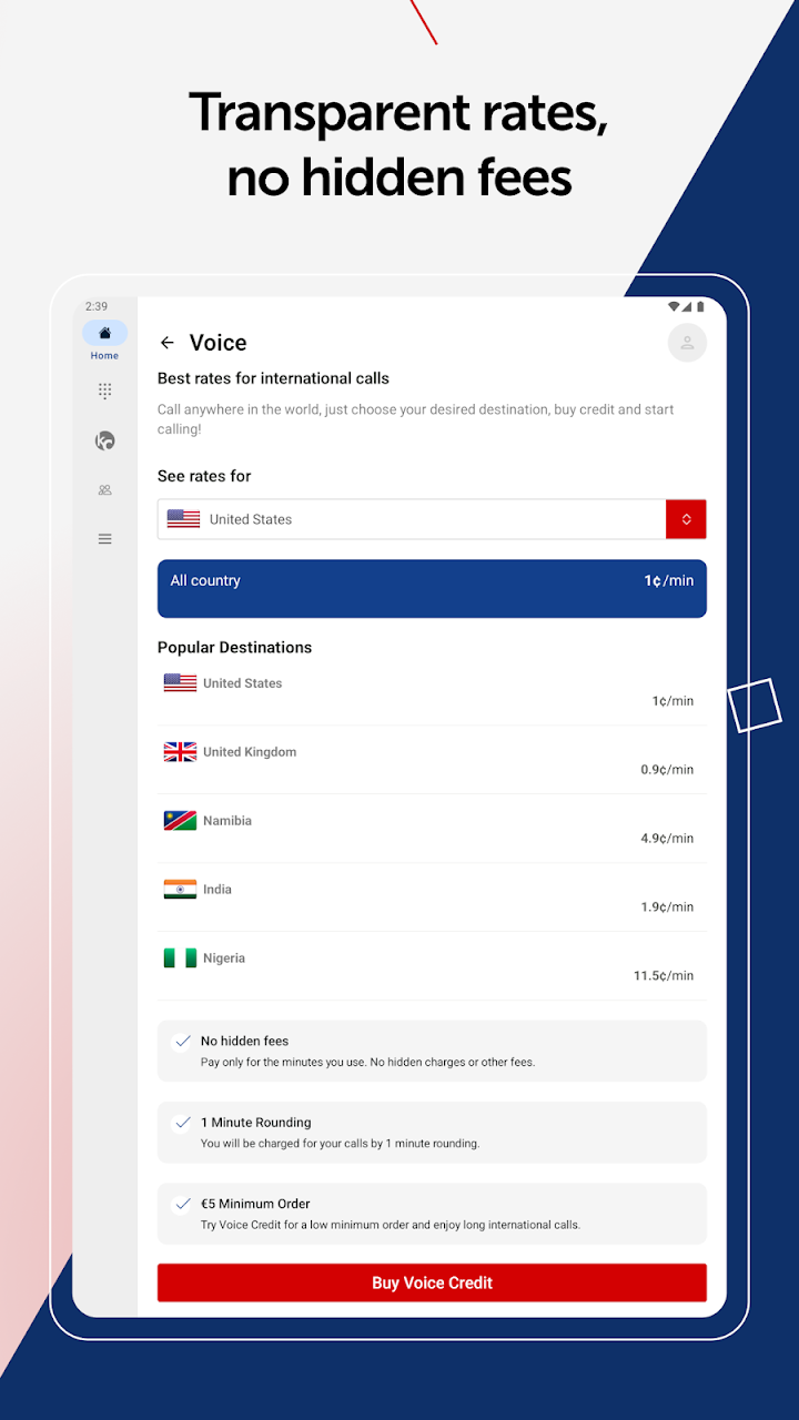 KeepCalling International Google Play screen 11 of 16 (store): Google Play