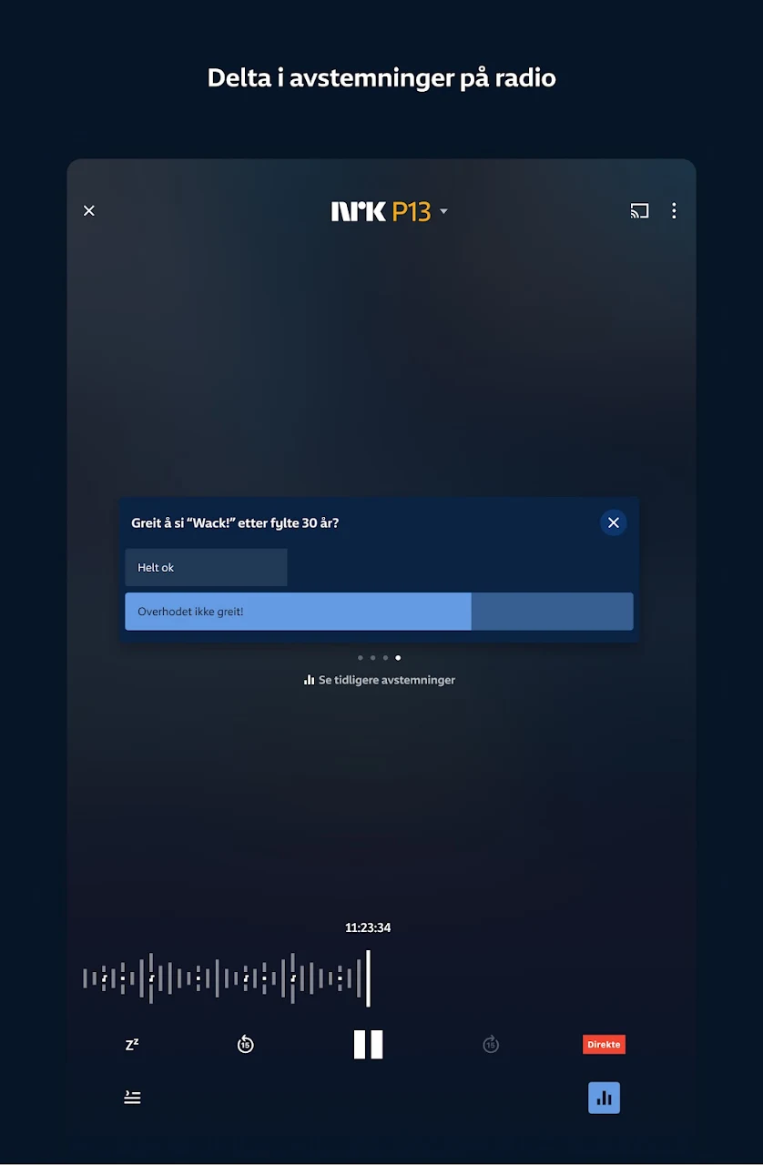 NRK Radio Google Play tela 23 de 28 (store): Google Play