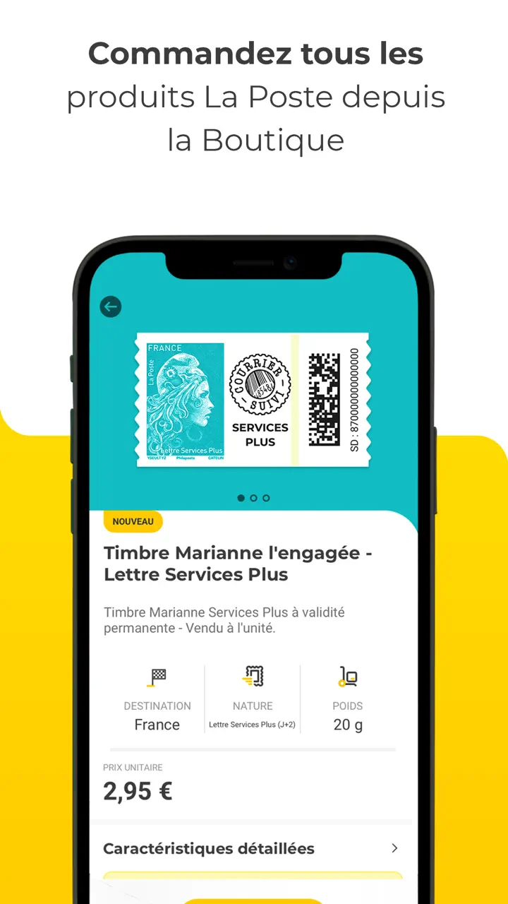 La Poste – Colis & courrier App Store pantalla 7 de 9 (store): App Store