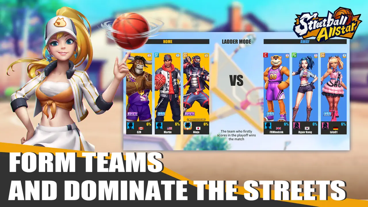 Streetball Allstar: SHOWDOWN App Store pantalla 5 de 6 (store): App Store