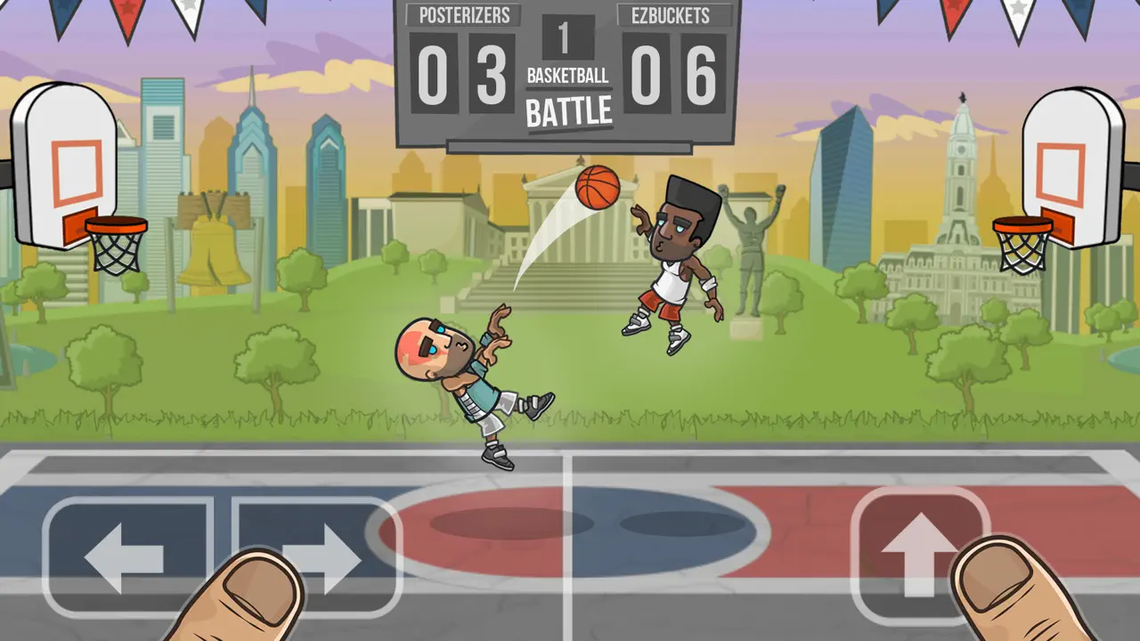 App Store flow in Basketball Battle - Sportspiel