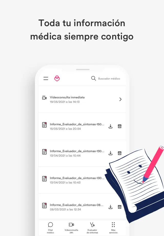 Salud Savia App Store pantalla 5 de 5 (store): App Store