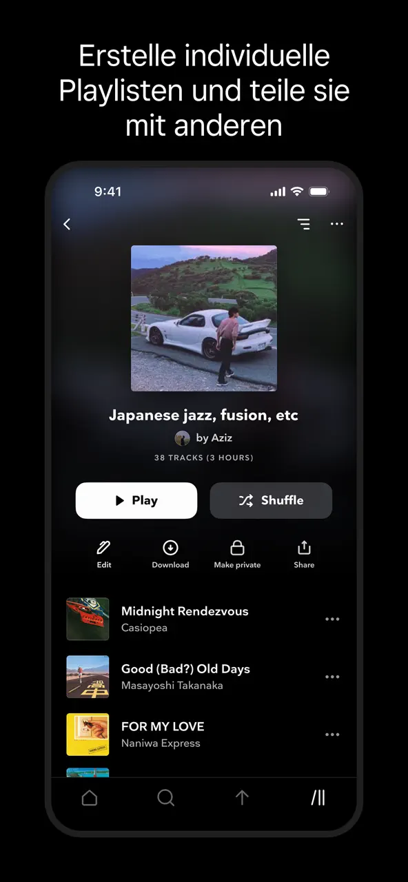 TIDAL Music: HiFi-Sound App Store pantalla 5 de 7 (store): App Store