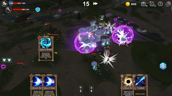元卡牌2 - MetaCard2 Screenshots screen 5 of 6 (game): Gameplay