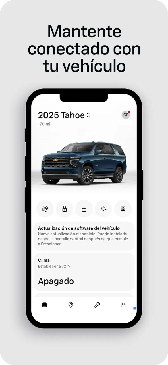 App Store flow in myChevrolet