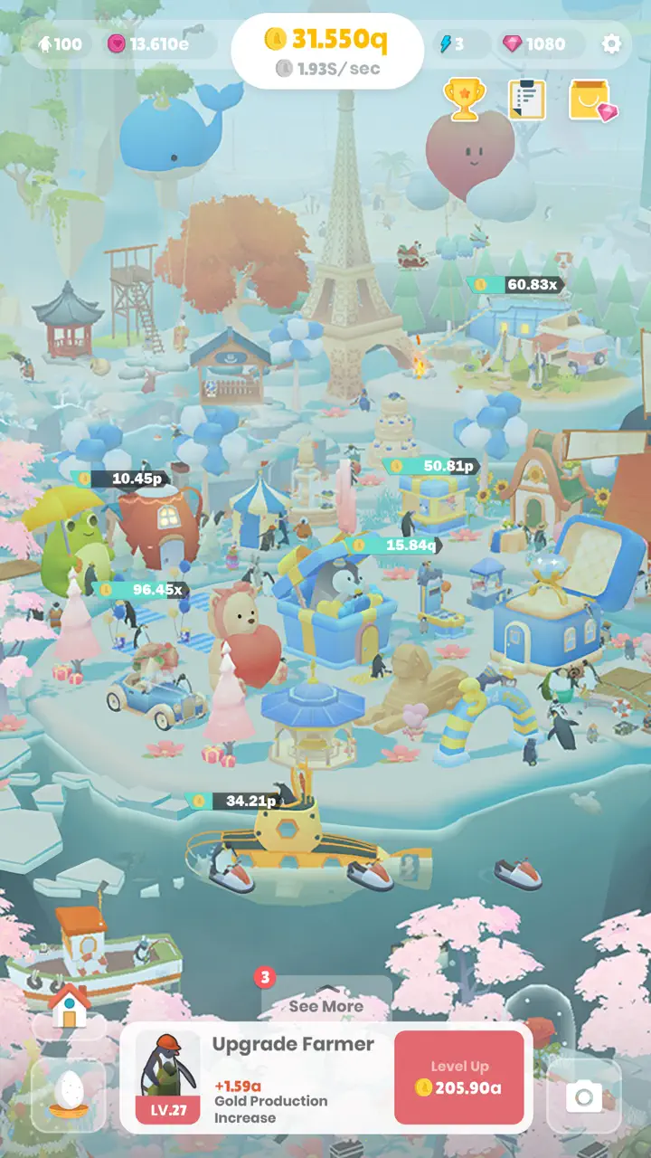 App Store flow in ペンギンの島