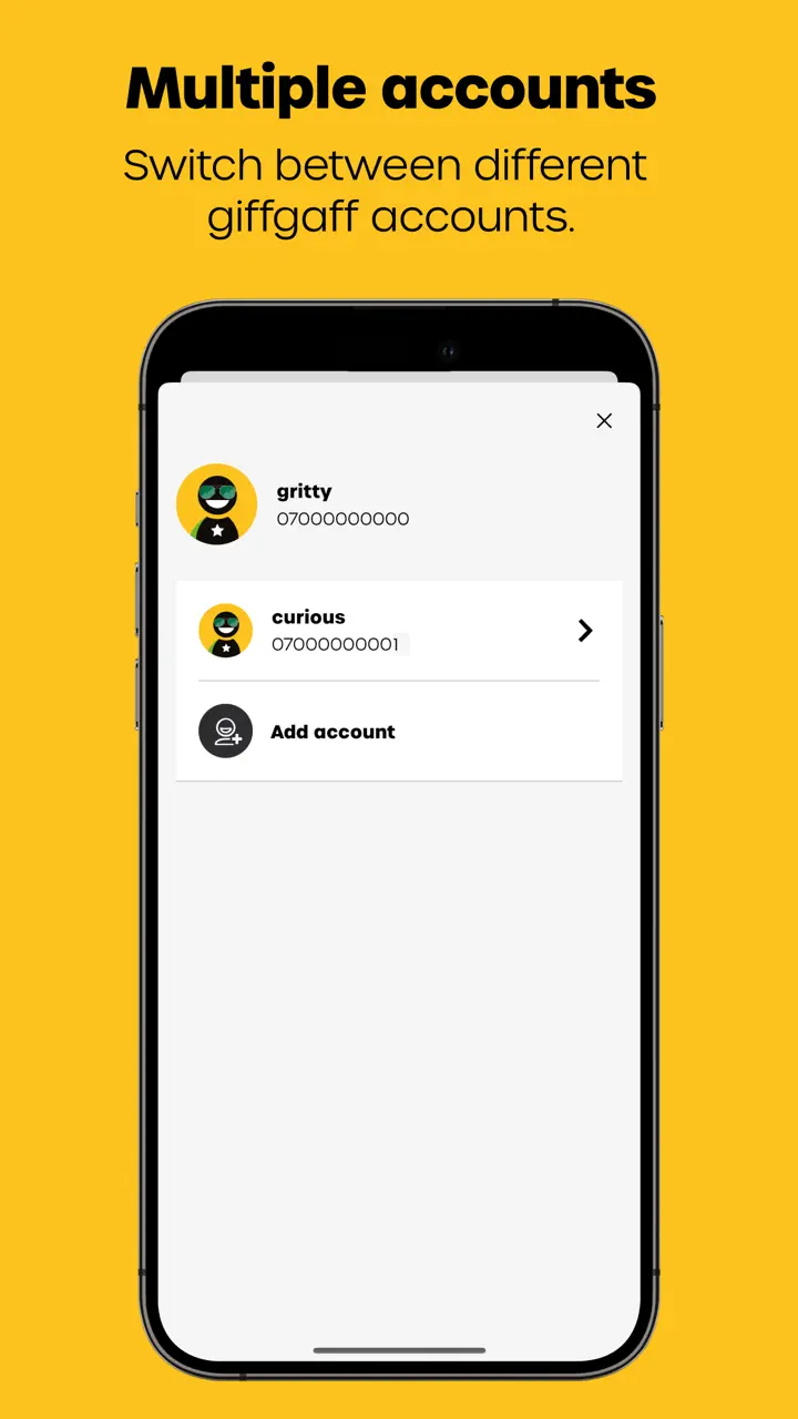 giffgaff App Store pantalla 5 de 6 (store): App Store