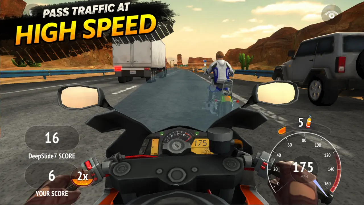 App Store flow in Highway Rider