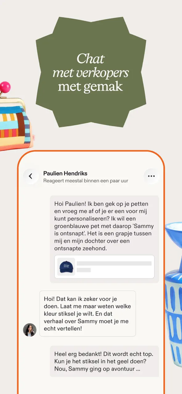 Etsy: shop mode en wonen App Store screen 8 of 10 (store): App Store