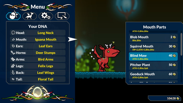 Miscreation: Evolve Your Creature! Screenshots pantalla 5 de 7 (game): Gameplay