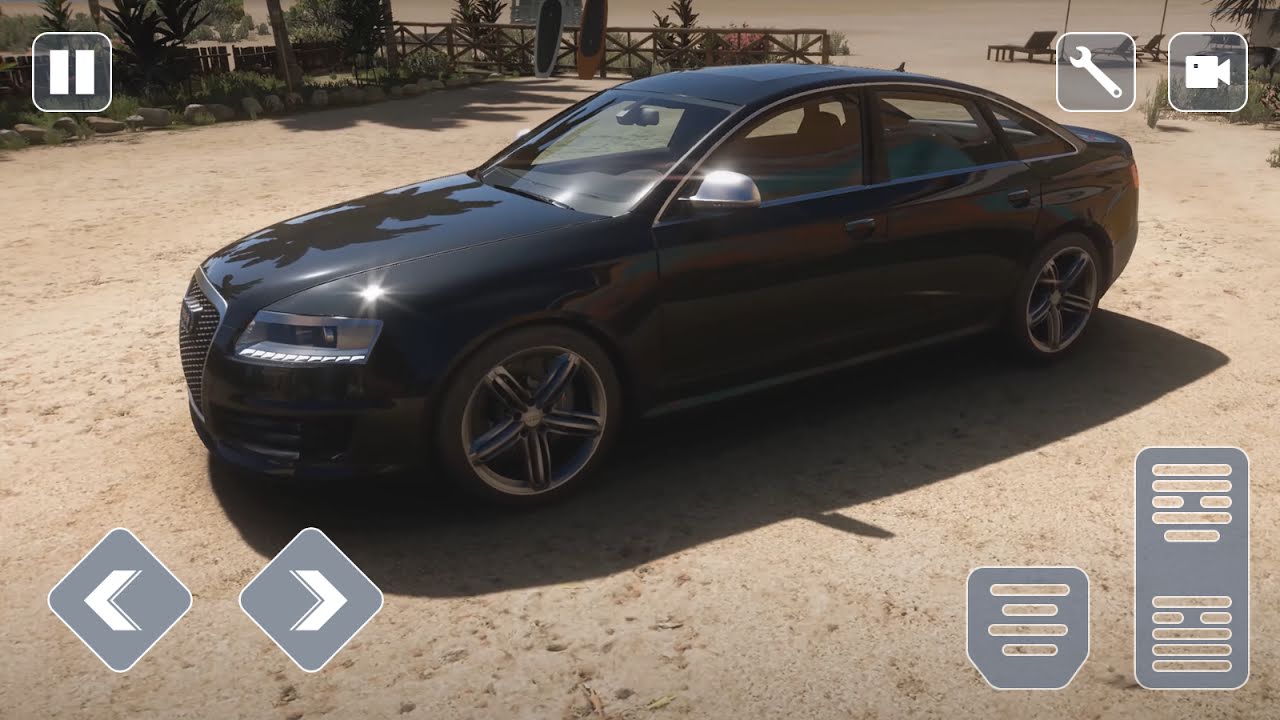Google Play flow in Car Racing School RS6 Audi