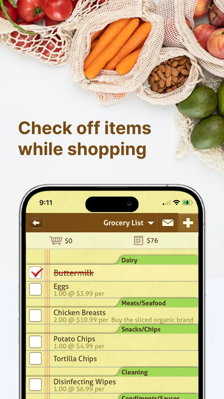 List Ease: Shared Grocery List App Store tela 8 de 8 (store): App Store