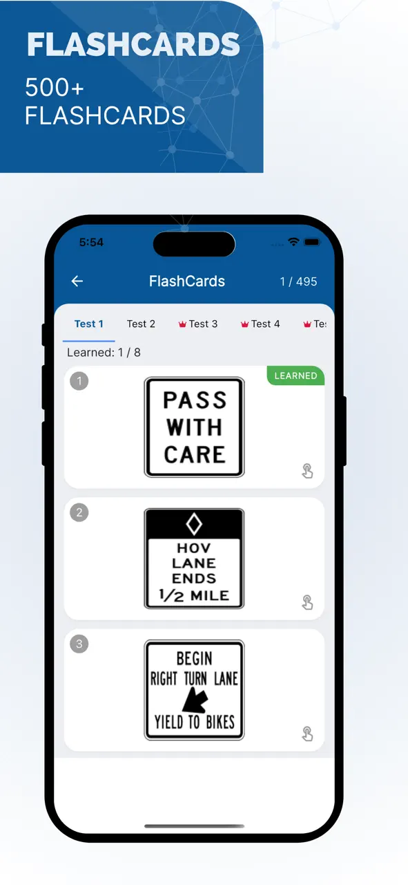 Indiana BMV Permit Practice App Store screen 7 of 9 (store): App Store