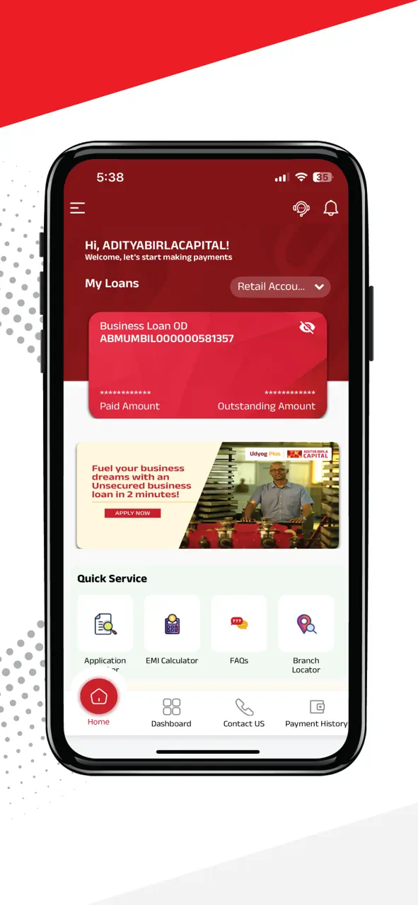 Aditya Birla Capital - Finance App Store pantalla 5 de 6 (store): App Store