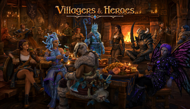 Screenshots flow in Villagers and Heroes