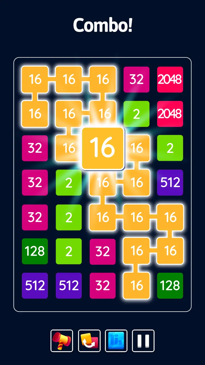 2048 Blast: Merge Numbers 2248 App Store pantalla 5 de 10 (store): App Store