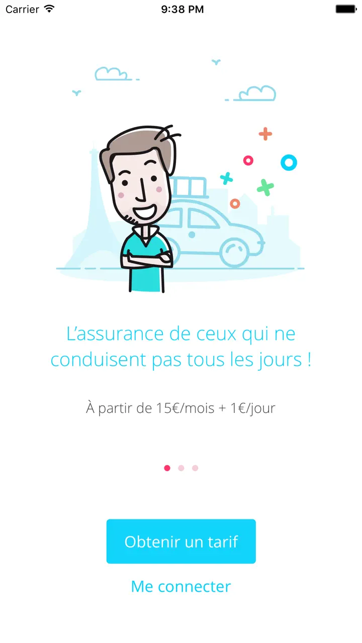 App Store flow in wilov - l'assurance auto