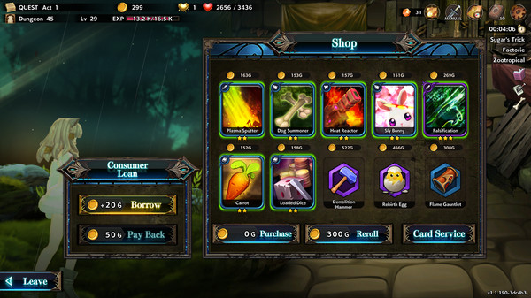 Overdungeon Screenshots screen 8 of 8 (game): Gameplay