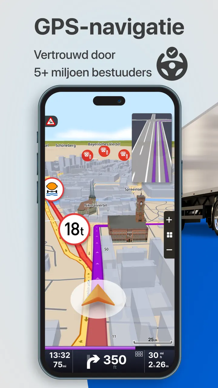 App Store flow in Sygic GPS Truck & Caravan