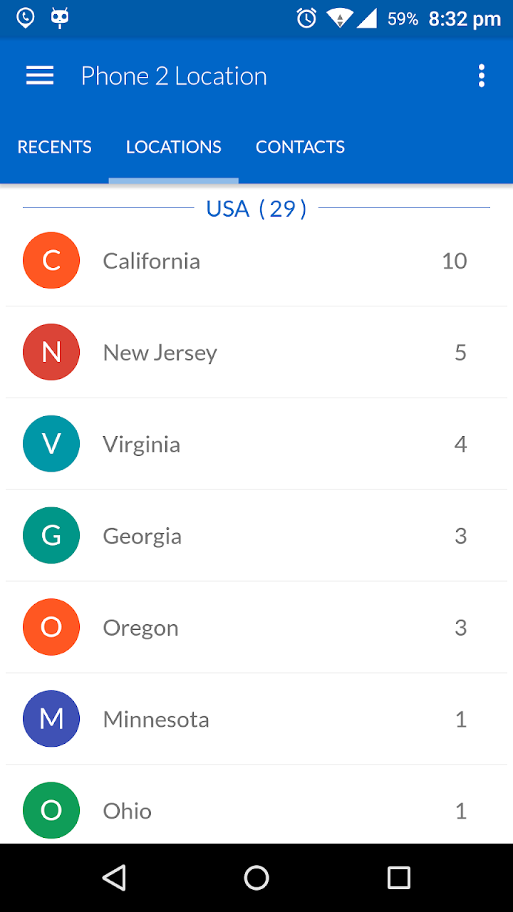 Google Play flow in Phone to Location - Caller ID