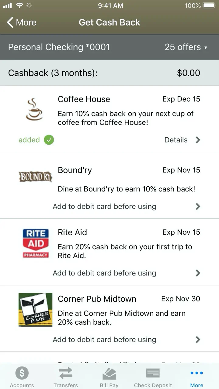 Uwharrie Bank e-zMobile App Store pantalla 9 de 9 (store): App Store