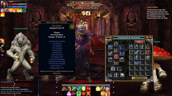 Nevergrind Screenshots tela 3 de 65 (game): Gameplay