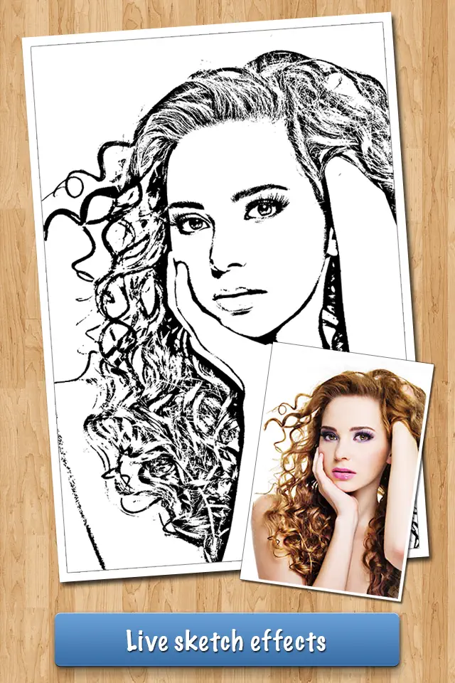 App Store flow in Pencil Sketch Photo Editor +