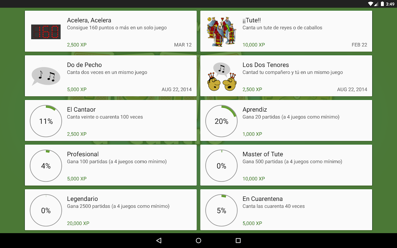 Tute a Cuatro Google Play pantalla 21 de 24 (store): Google Play