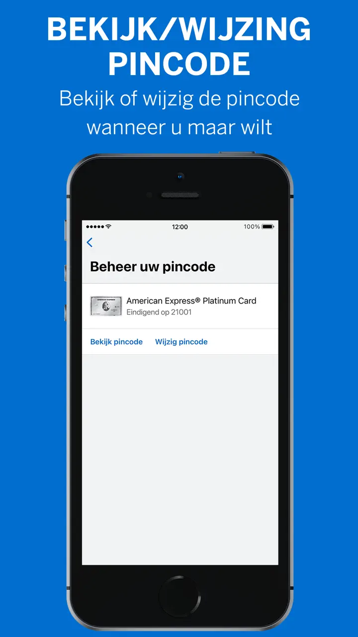 Amex Nederland App Store pantalla 5 de 10 (store): App Store