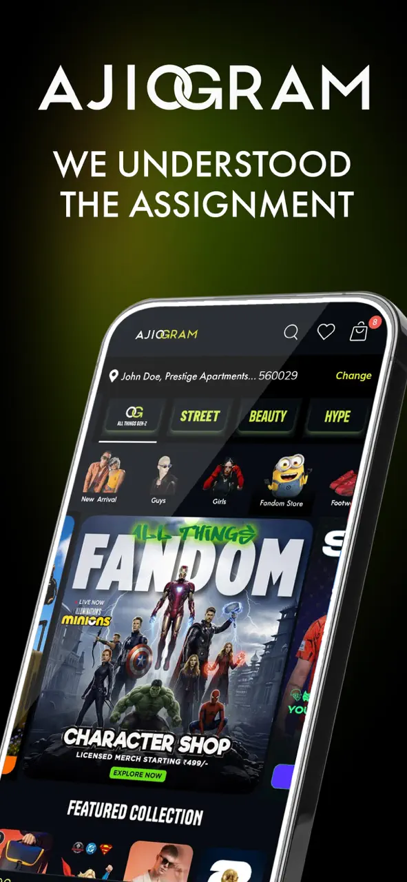 AJIO Online Shopping App App Store pantalla 5 de 10 (store): App Store