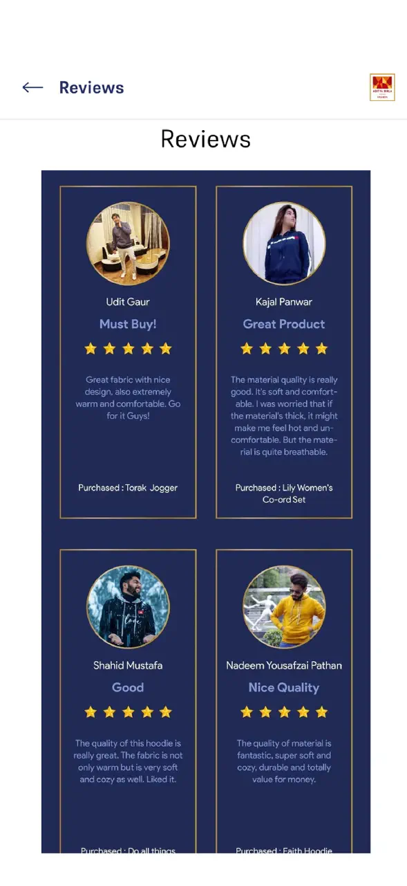 Nobero - Online Shopping App App Store pantalla 8 de 8 (store): App Store