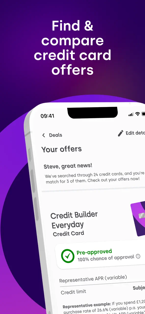 App Store flow in CredAbility - Credit score
