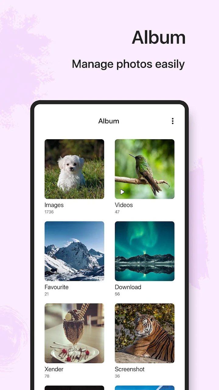 Gallery - Photo & Video Player Google Play pantalla 3 de 6 (store): Google Play