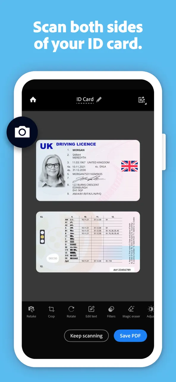 Adobe Scan: PDF & OCR Scanner App Store screen 8 of 10 (store): App Store
