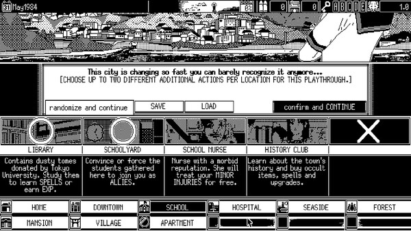 WORLD OF HORROR Screenshots pantalla 20 de 24 (game): Gameplay