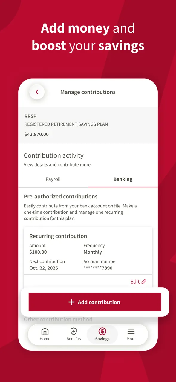 My Canada Life at Work App Store screen 5 of 8 (store): App Store