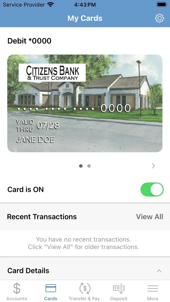 Citizens Bank & Trust Co. Mob. App Store pantalla 6 de 6 (store): App Store