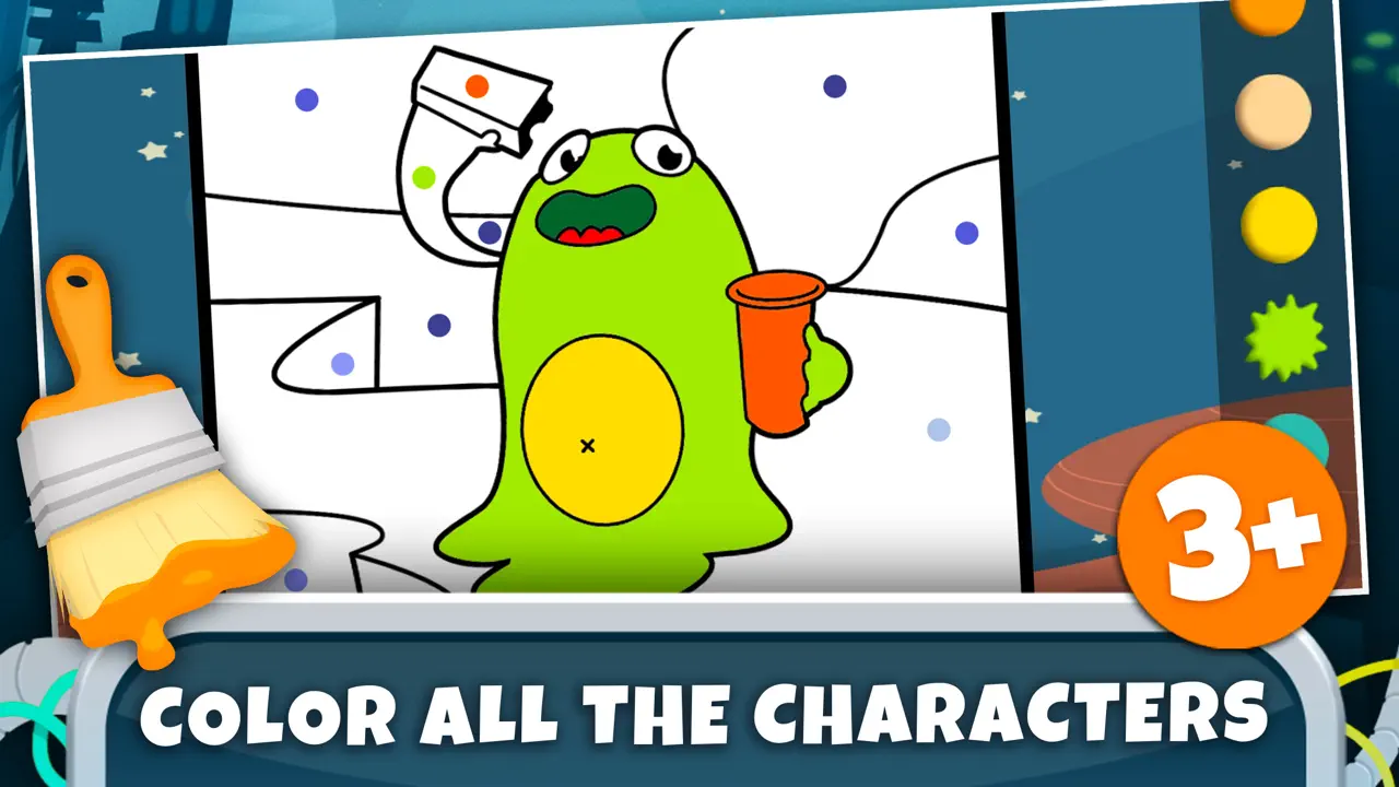 App Store flow in Space: Learning Games Kids 2-5
